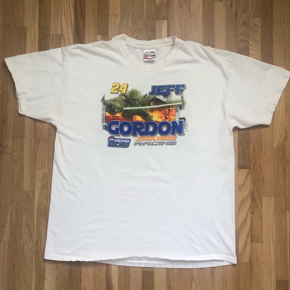 Vintage Star Wars Pepsi Racing Jeff Gordon Tee